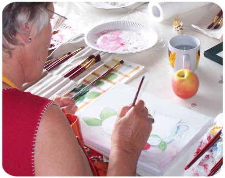 Erwachsenen Malatelier